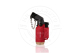 Isqueiro Maçarico 1 Chama NERONE Torch - Vermelho