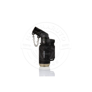 Isqueiro Maçarico 1 Chama NERONE Torch - Preto